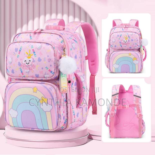 Girls Rainbow Backpack - thumbnail 3