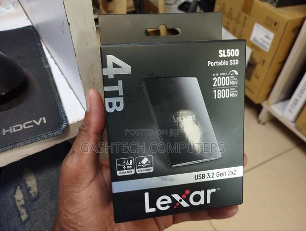 Lexar 4tb Sl500 Portable SSD Up to 2000mb/S