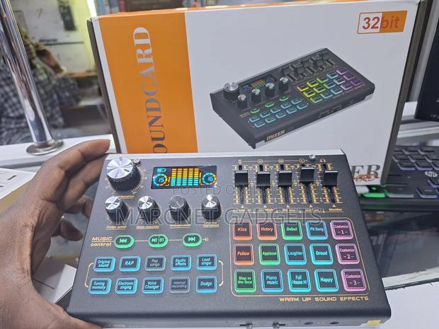 X9 Professional Digital Mixer Sound Card Noise Reduction