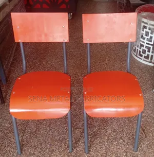 Kindergarten Chairs With Powdercoating Finish.