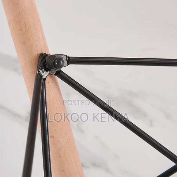 Dining Set: 4PCS Eames Chairs With Square Dining Table - thumbnail 5