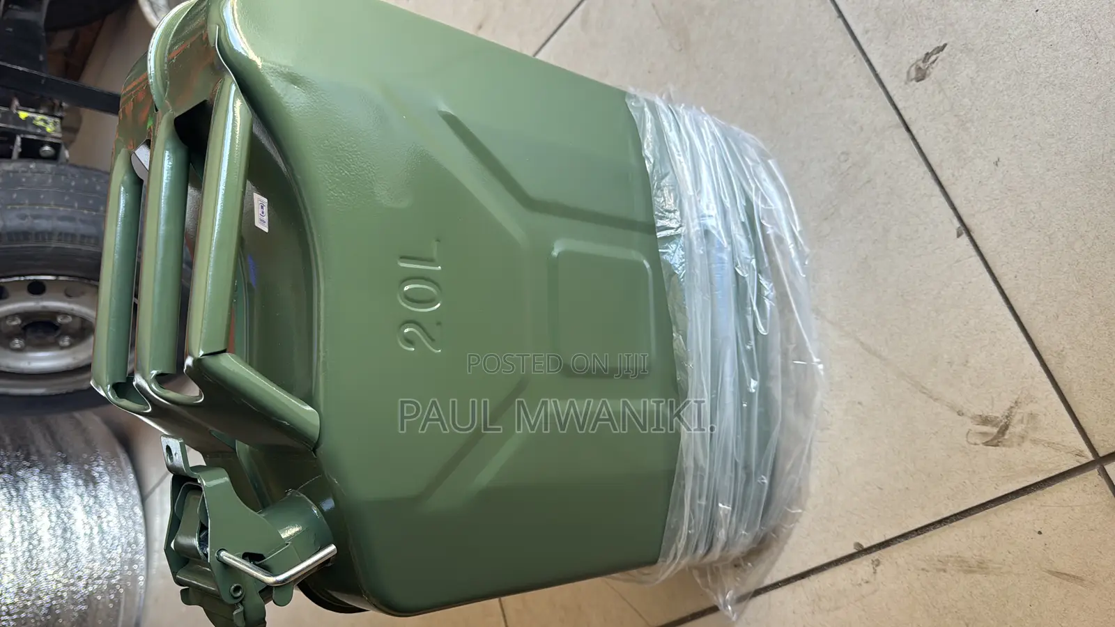 Premium Metalic Fuel Jerrican- Fuel Container