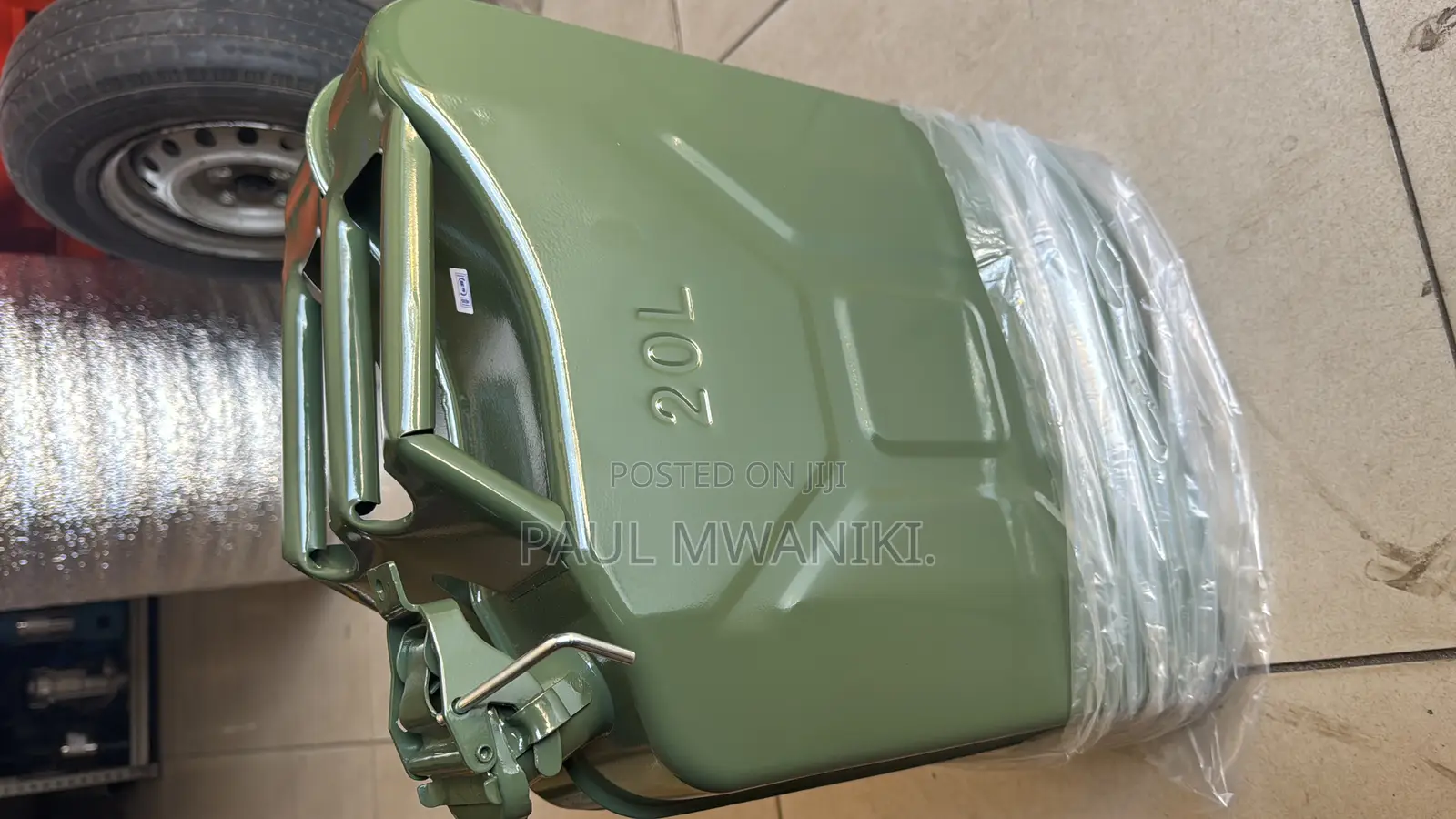Premium Metalic Fuel Jerrican- Fuel Container