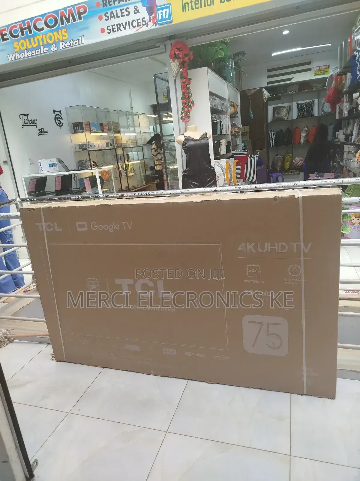 TCL 75′′ V6b HDR Google Tv – 75v6b (New 2024 Model)