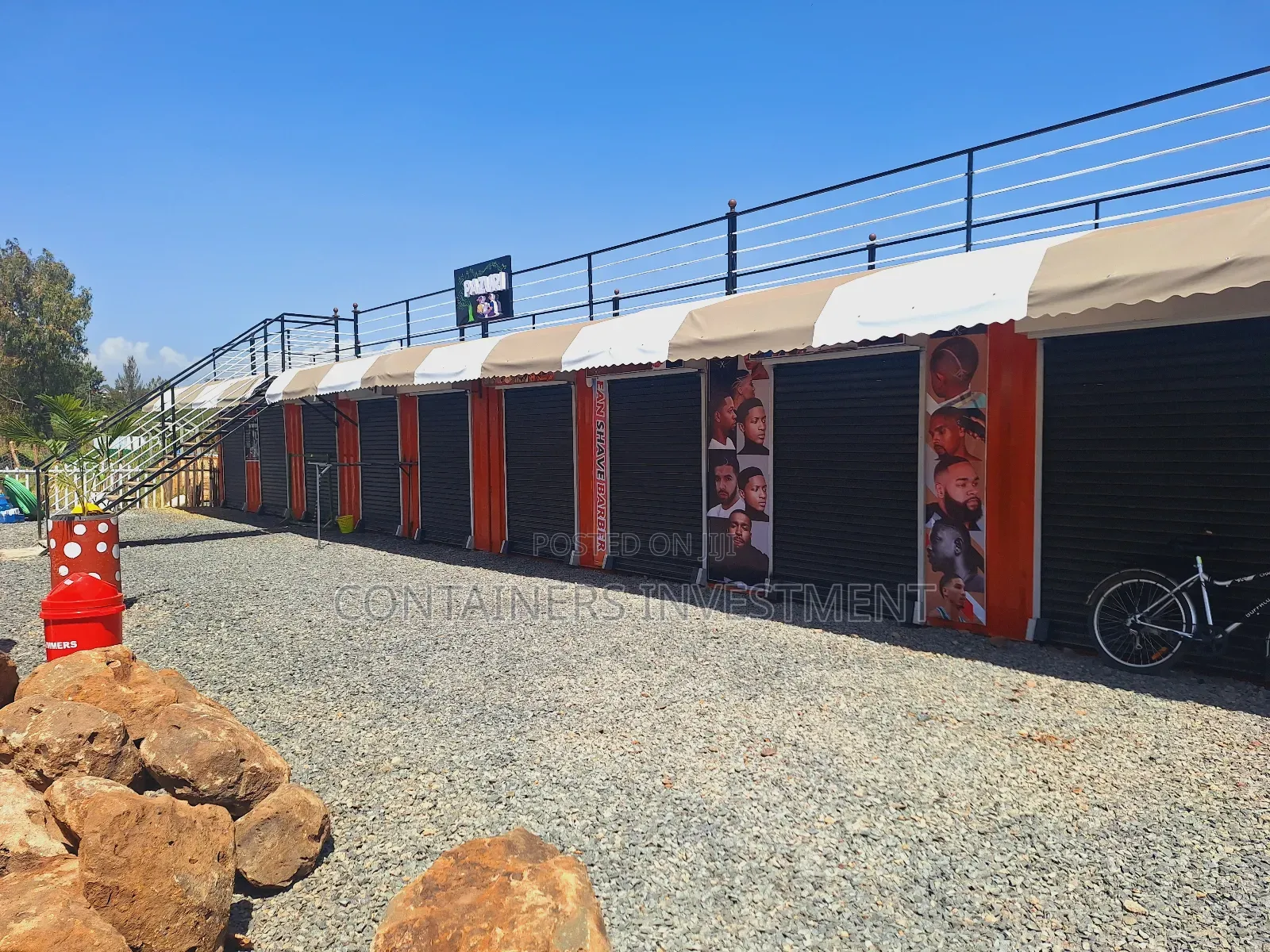 Container Stalls Set Up- 40ft And 20ft. Beautiful Space.