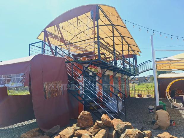 40ft Containers Converted Into An Ourdoor Container Centre. - main view