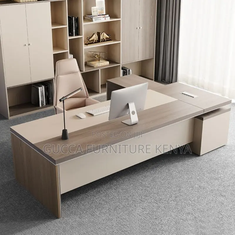 Office Table:1800mm L-Shaped Design Executive Senate Table