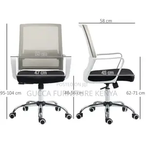 Office Chairs: Swivel Height Breathable Mesh Computer Chair