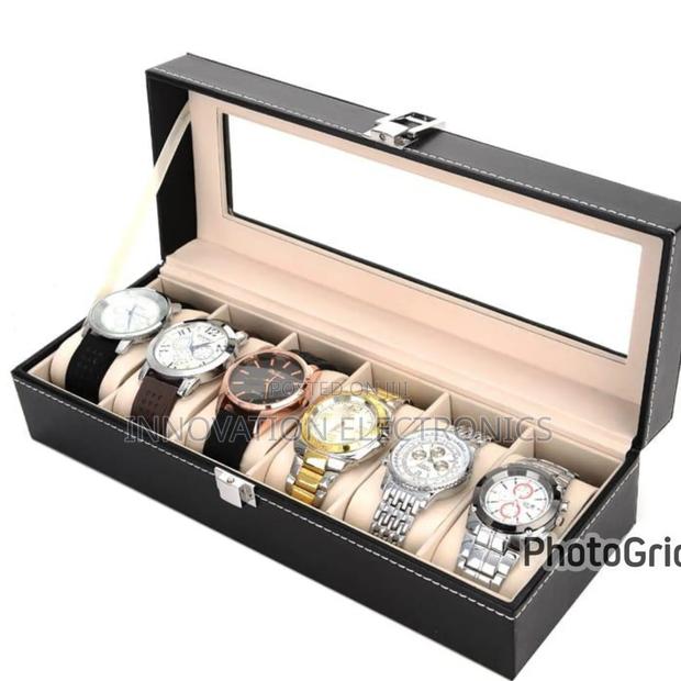 6 Slots Watch Organizer/Storage Box.