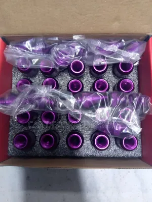 Blox 20pcs Puple Bullet Rim Nuts
