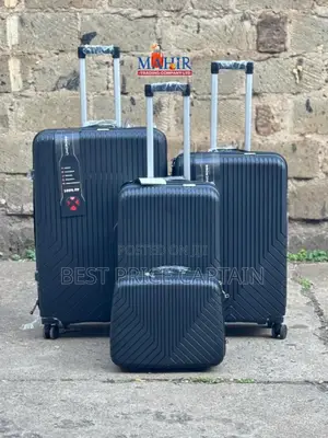 Size 4 Fashion 4 in 1 Unbreakble Laxurious Rubber Suitcase