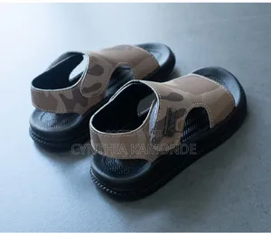 Kids Open Shoes Shades: Brown, Gray, Jungle