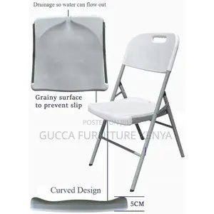 Office Chairs: Heavy Duty Molded Plastic Stackable Seat