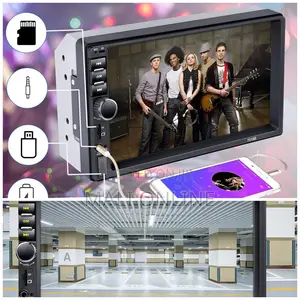 Double Din Car Stereo 7 Inch Car Radio With HD Touch Screen