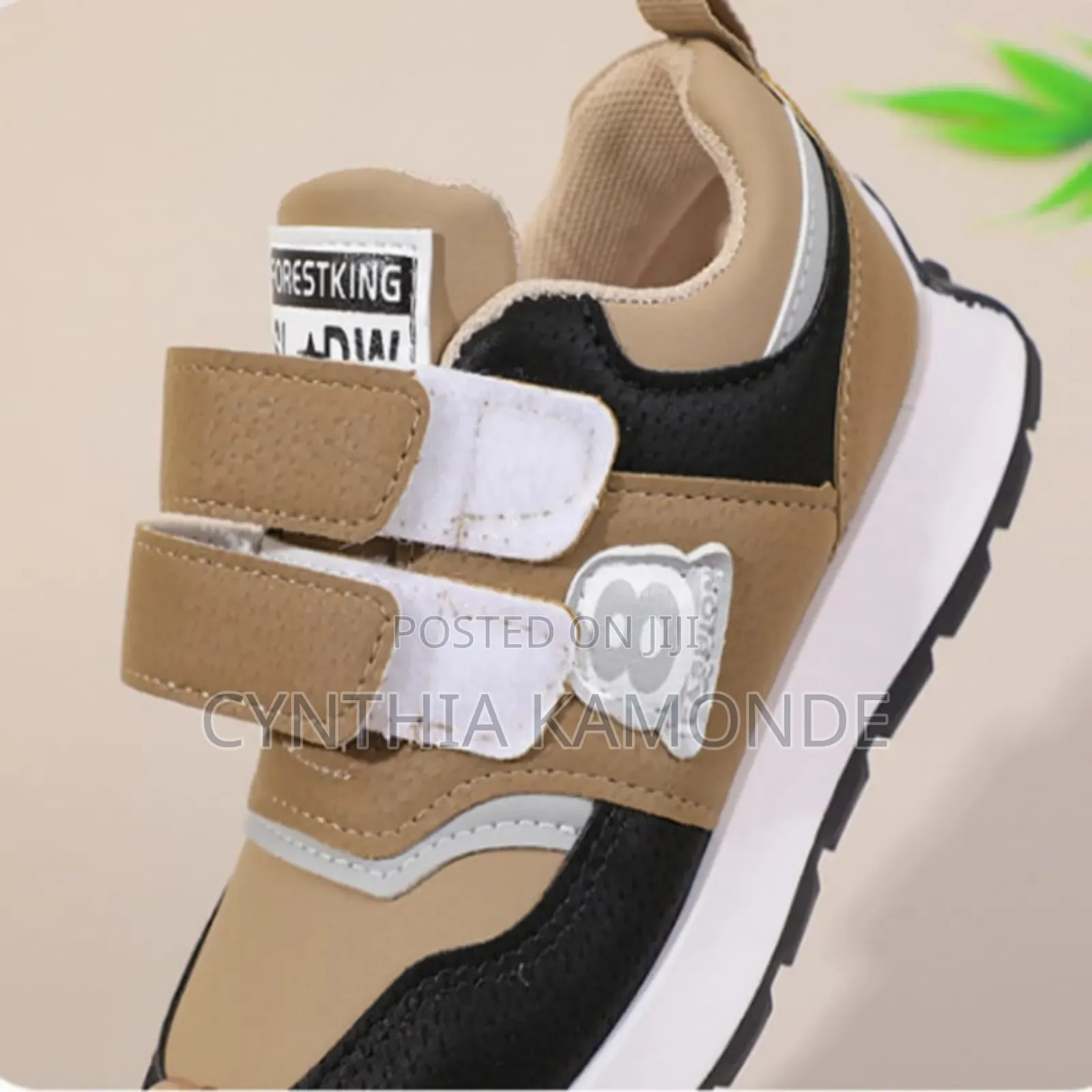 Kids Sneakers Shades: Brown, Blue, Gray