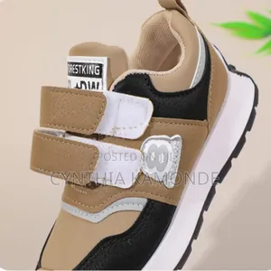 Kids Sneakers Shades: Brown, Blue, Gray