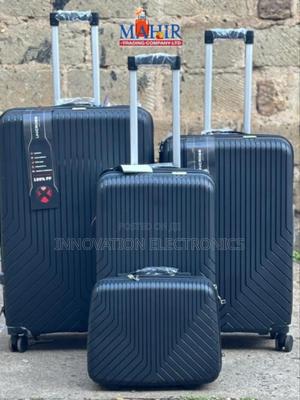 4 in 1 Laxurious Rubber Suitcase Briefcase Travel Bag - thumbnail 2