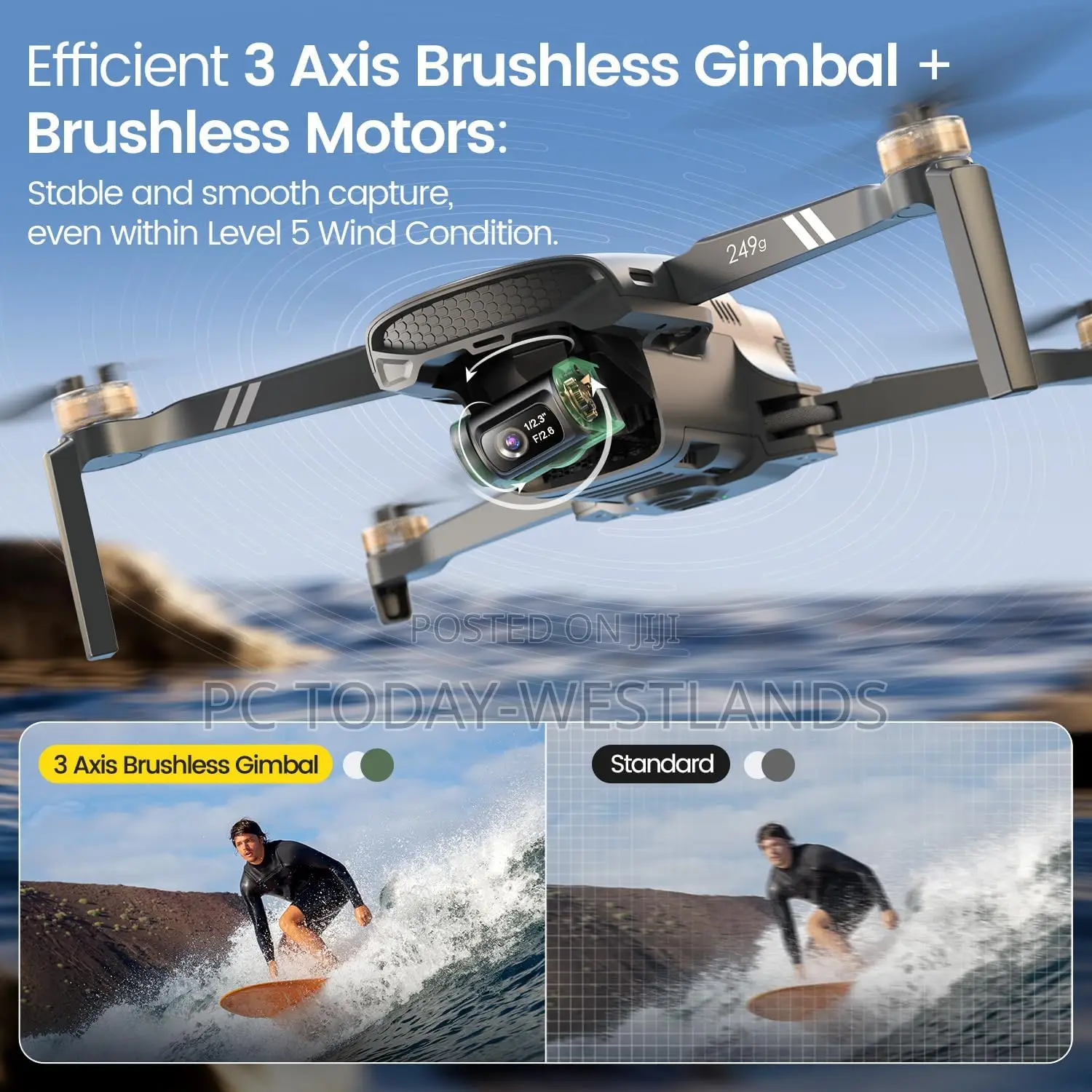 Holy Stone Hs900 249g Lightweight GPS Drones With Camera