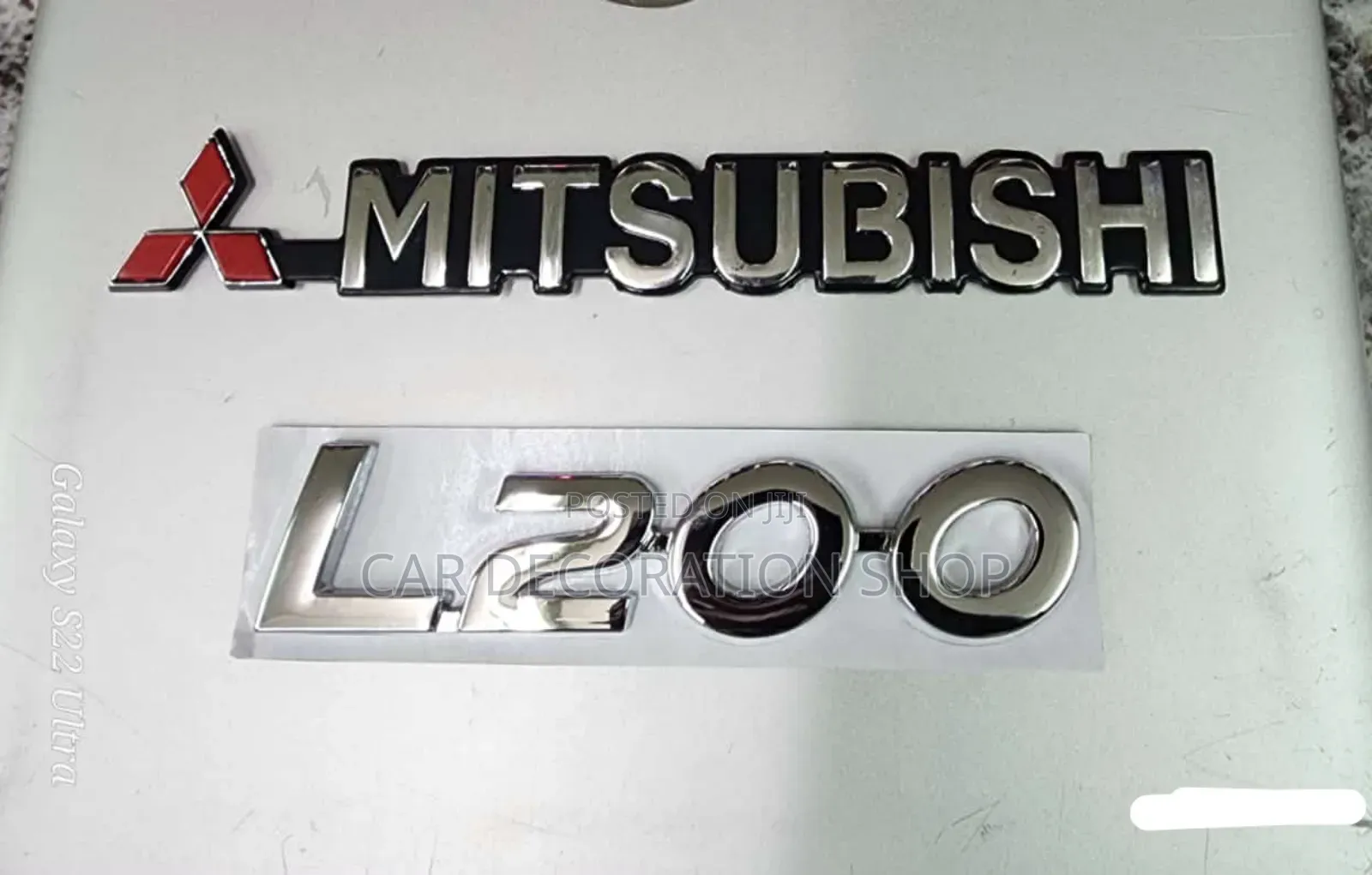 Mitsubishi or L200 Decal Badges in Prices 1000_110