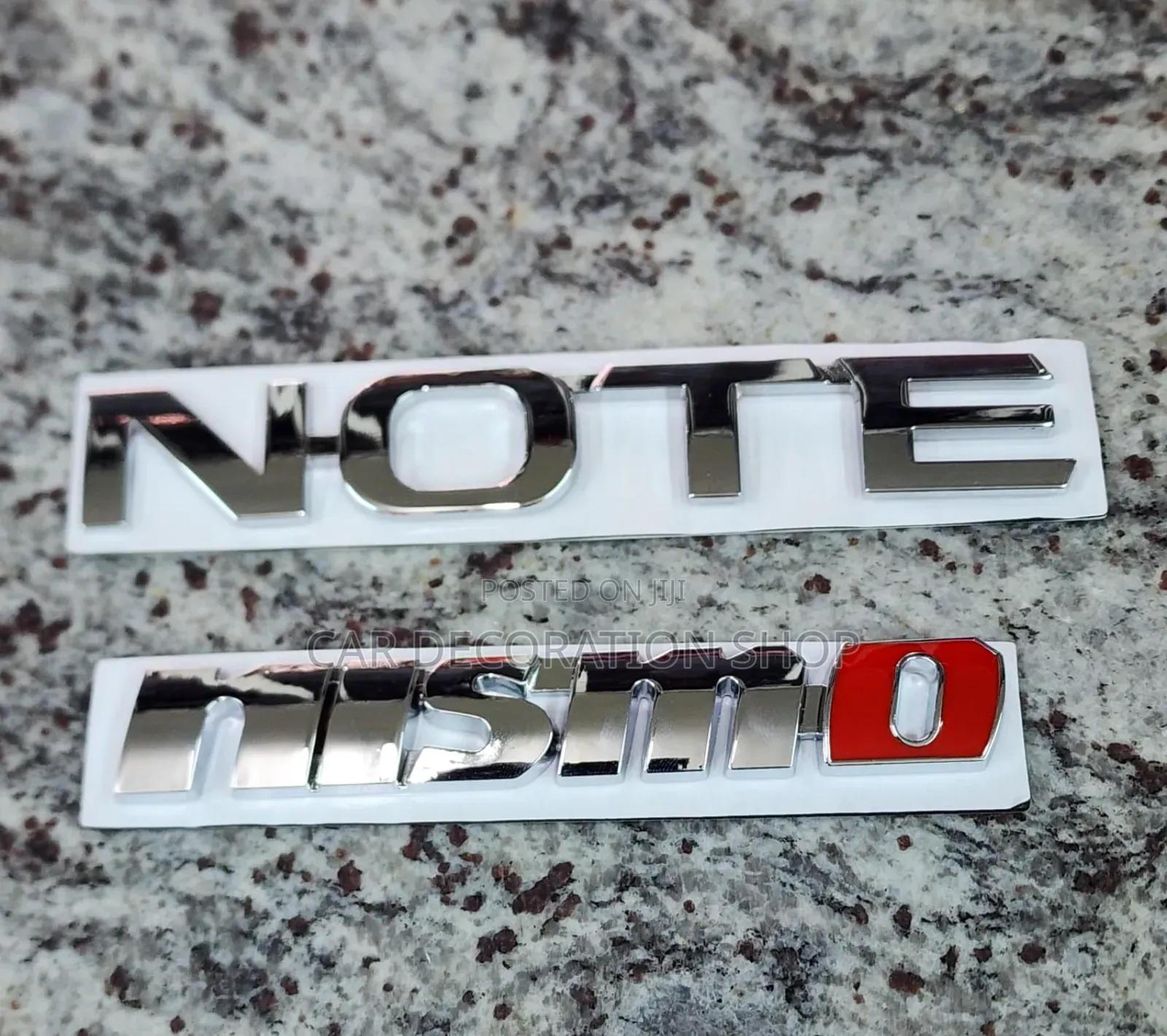 NOTE or NISMO Decal Badges Per Pc 1000