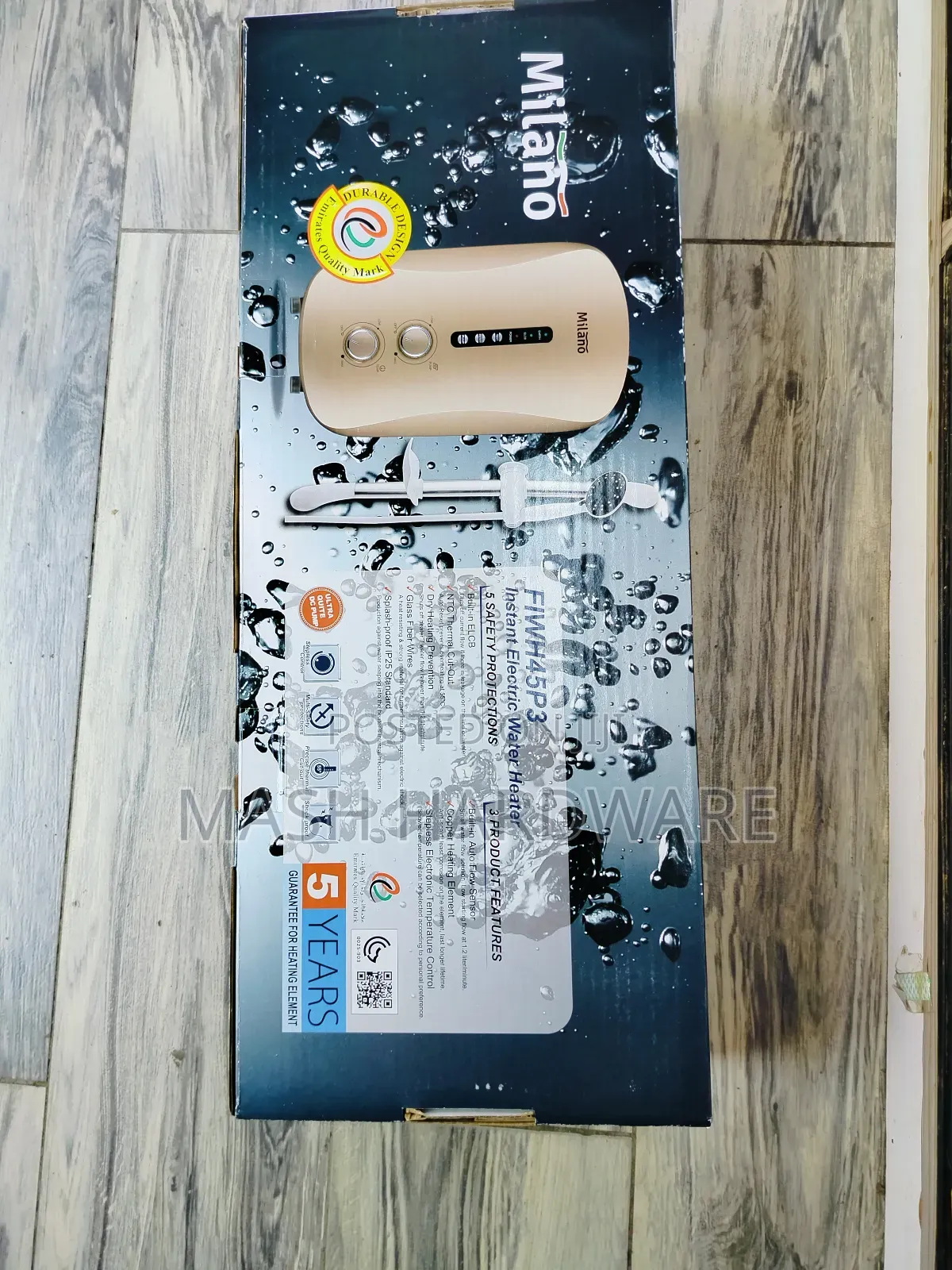 Milano Electric Water Heater