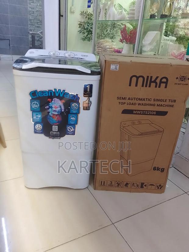 Mika 6kg Single Tub Top Load Washing Machine - main view