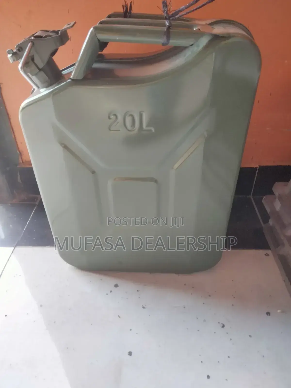 Fuel Jerry Can 20l (Steel)