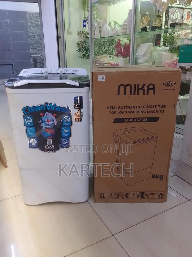 Mika 6kg Single Tub Washing Machine (Mwsts2106)