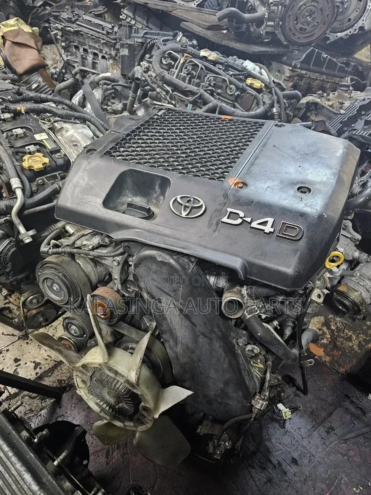 Vigo 1kd Complete Engine