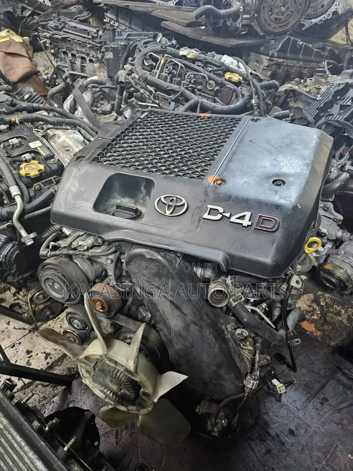 Vigo 1kd Complete Engine