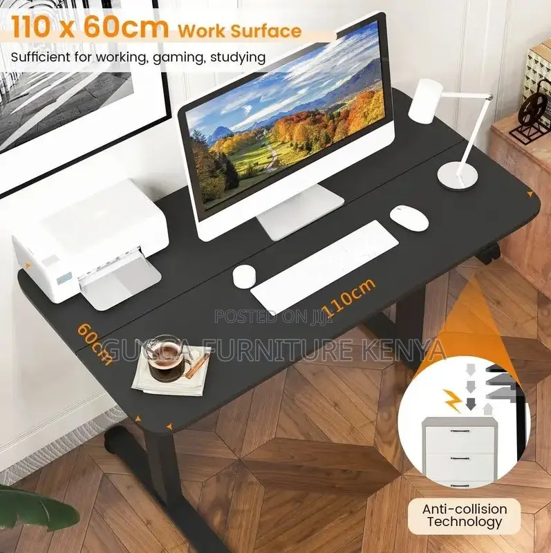 Office Chairs:1200mm Sit to Stand Computer Workstation Table