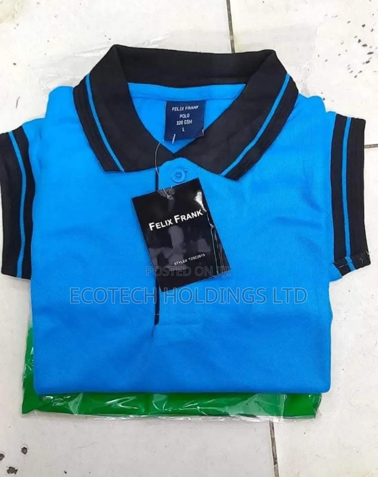 High Quality Polo T Shirt With Collar Jg9kr