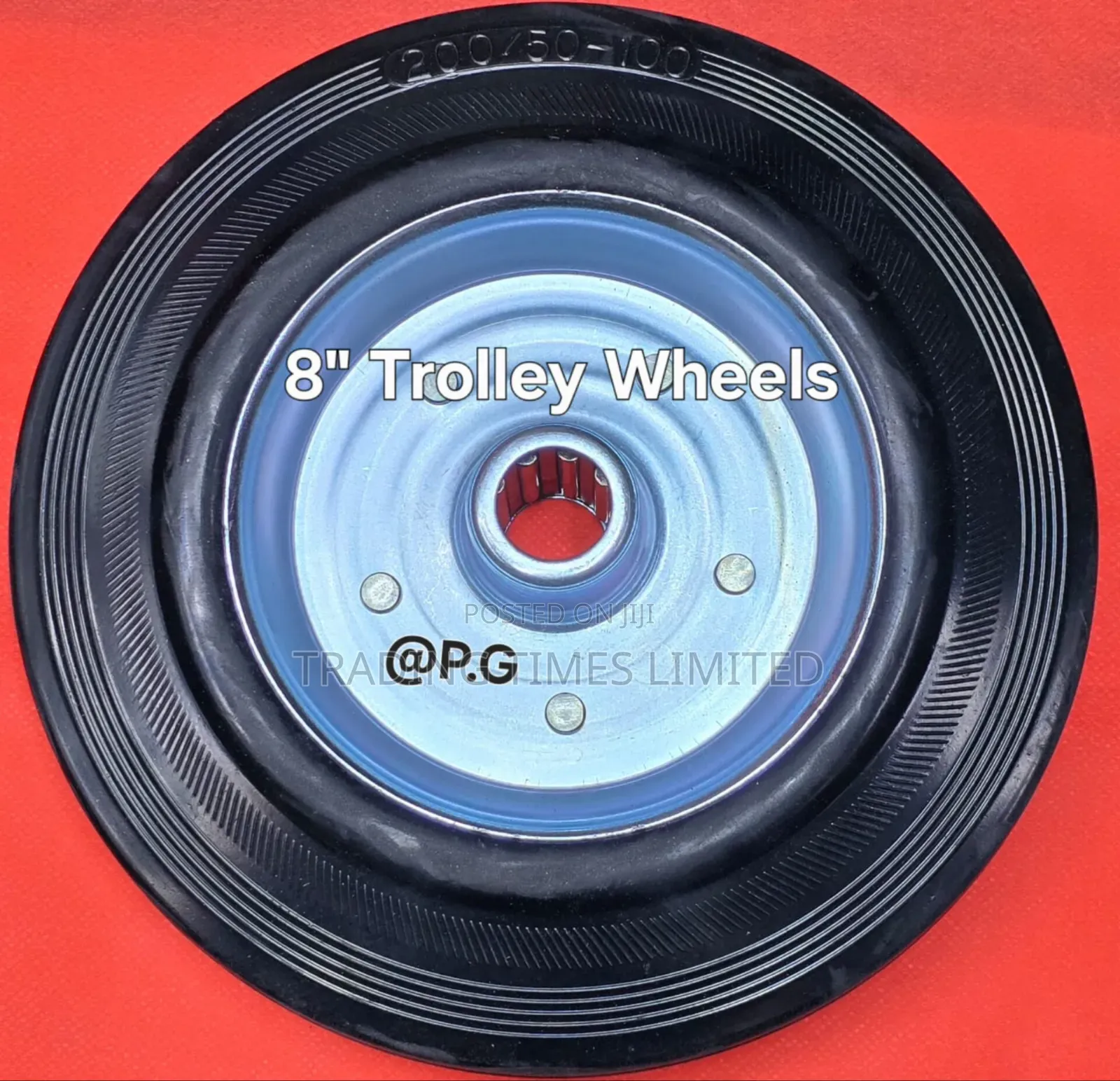 8" Trolley Wheels