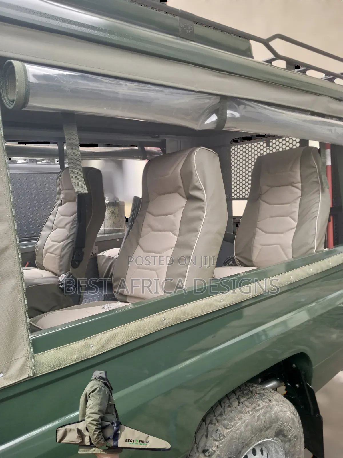 Canvas, Ripstop Leather Vehicle Seat Covers Installation