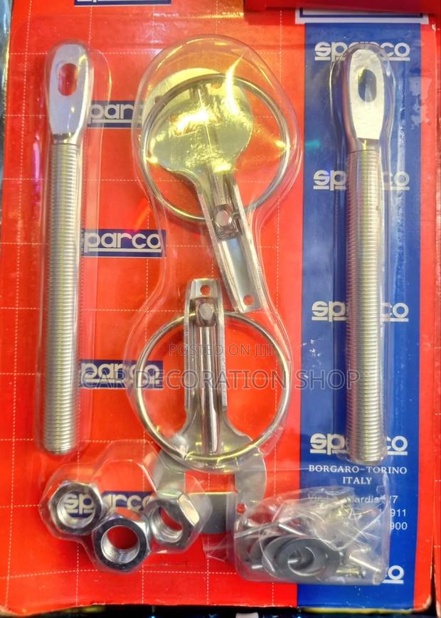 Silver Bonnet Antitheft Security Pin Lock