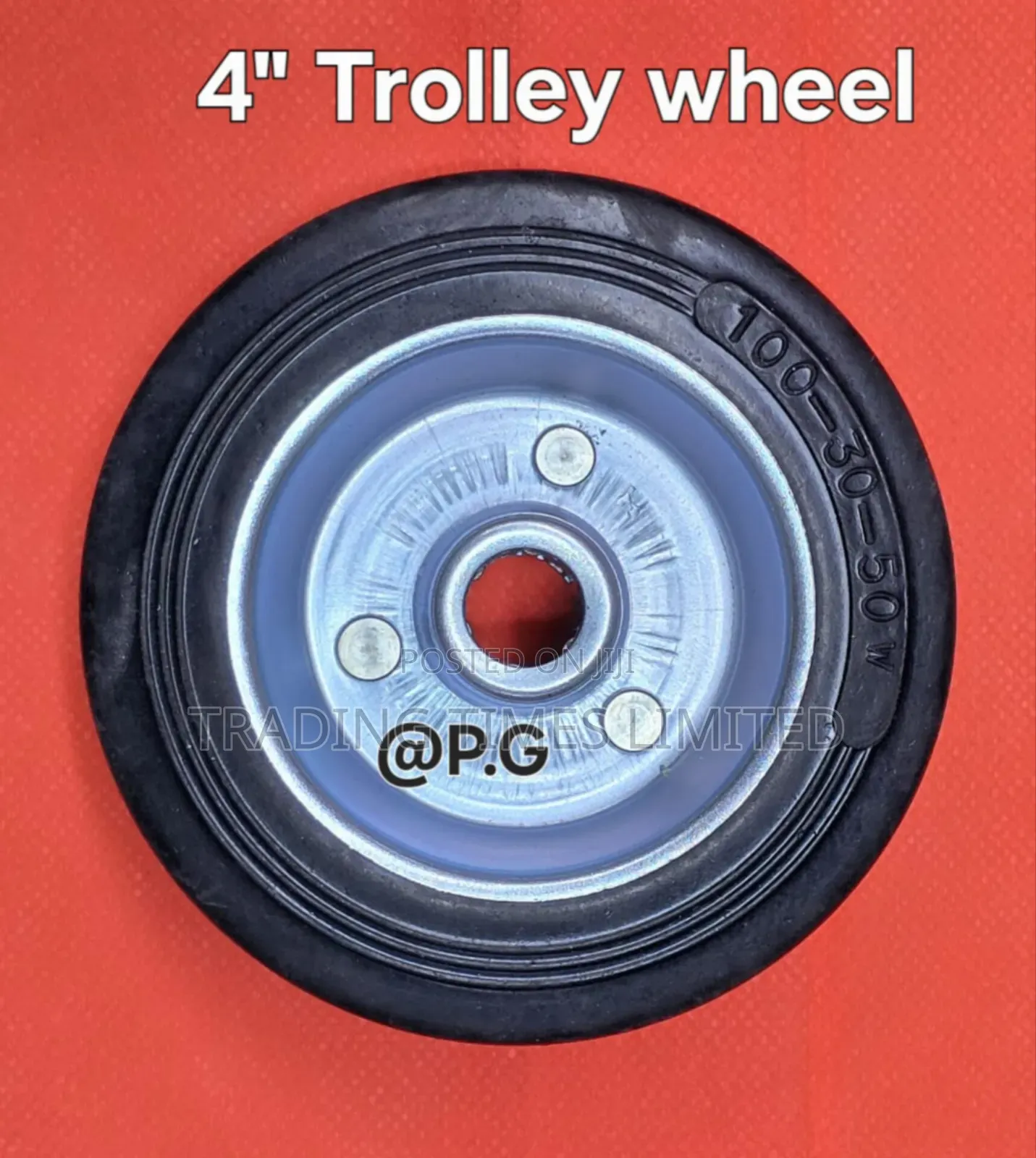 4" Trolley Wheels