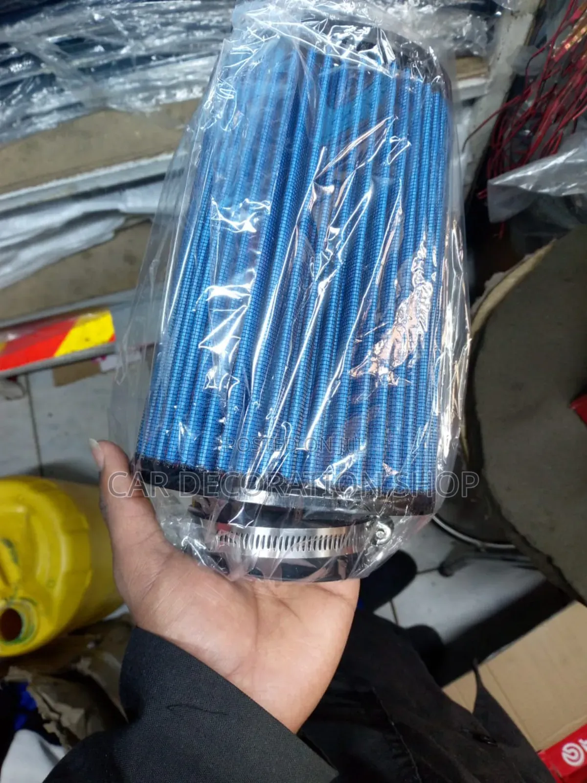 Blue Long Air Cone Filter