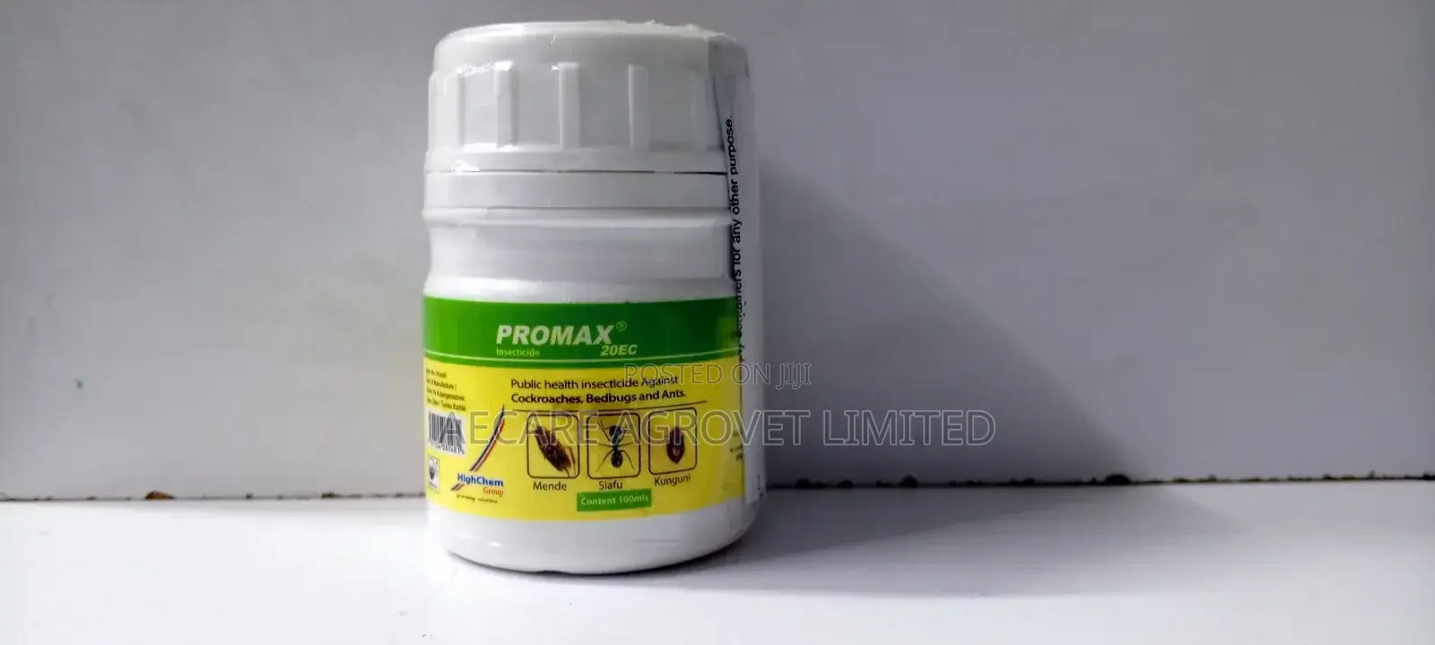 Promax Insecticide 20EC 25ML, 100ml, 1LITRE
