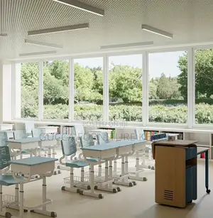 Kid's Furniture: Plastic Home Study Desk for Boys and Girls