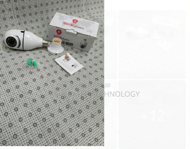 Bulb WIFI Dual 2 Lens Camera | WIFI Smart Camera V380 - main view