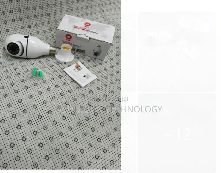 Bulb WIFI Dual 2 Lens Camera | WIFI Smart Camera V380