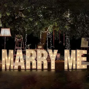 Marry Me’ Marquee Letters for Hire – Perfect Proposals!