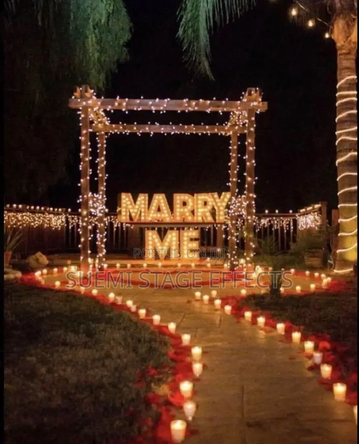 Marry Me’ Marquee Letters for Hire – Perfect Proposals!