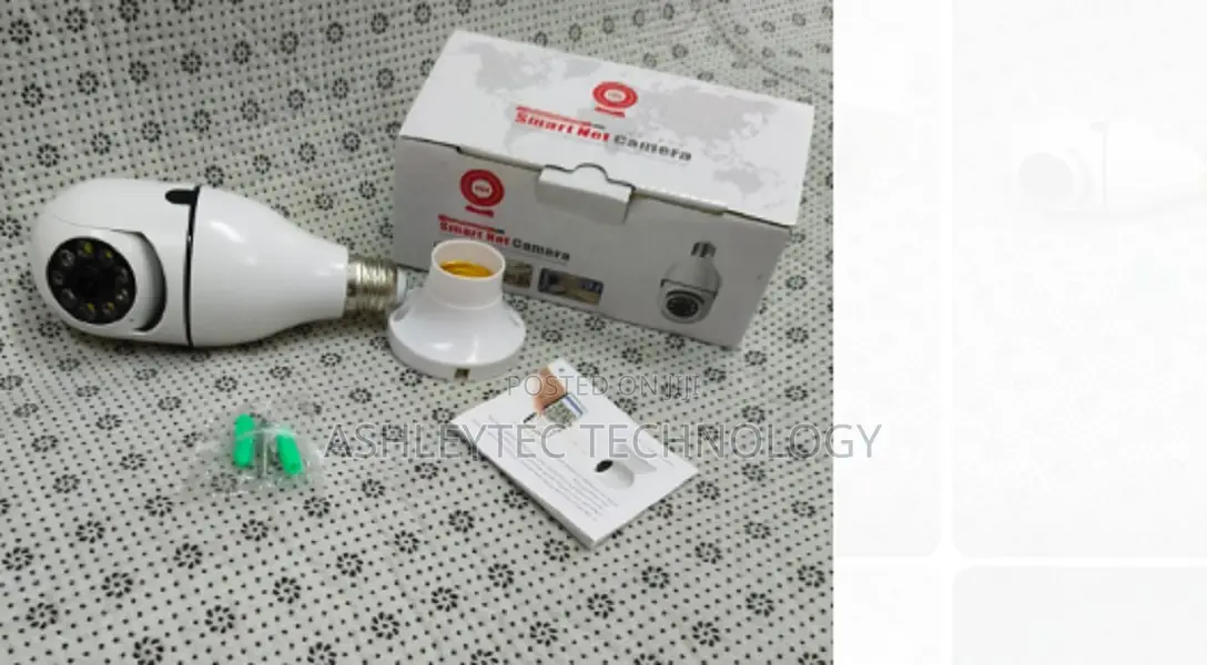 Duo Lens- Bulb Camer Two-Way Audio V380 PTZ Bulb