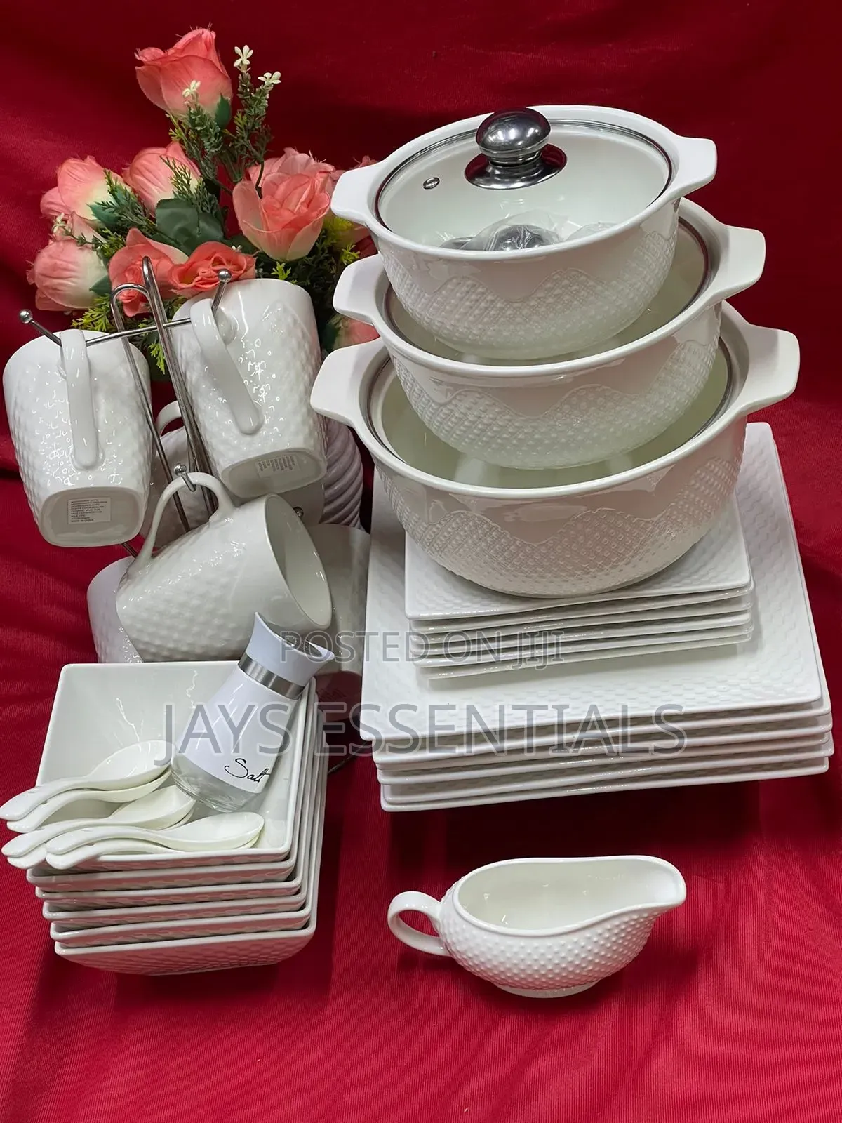 38pc Dinner Set