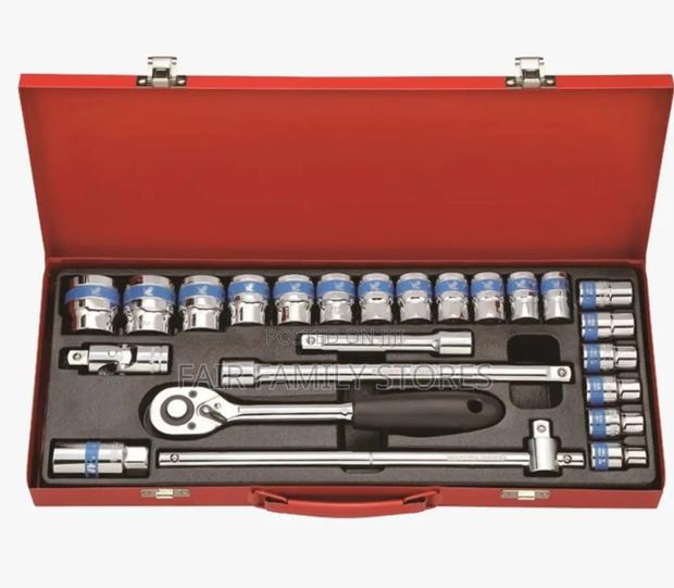 Dr. Socket Wrench 1-2 Inch – 24 Pieces - main view