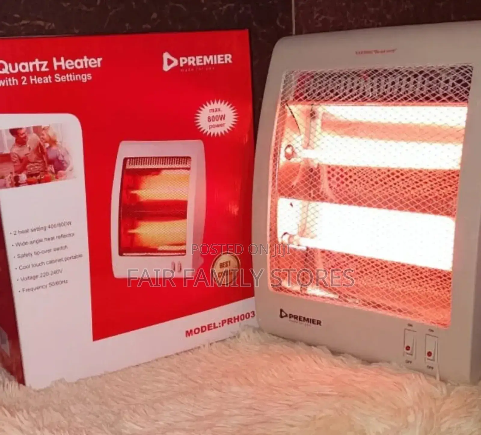 Homelux Kenya
Quartz Room Heaters