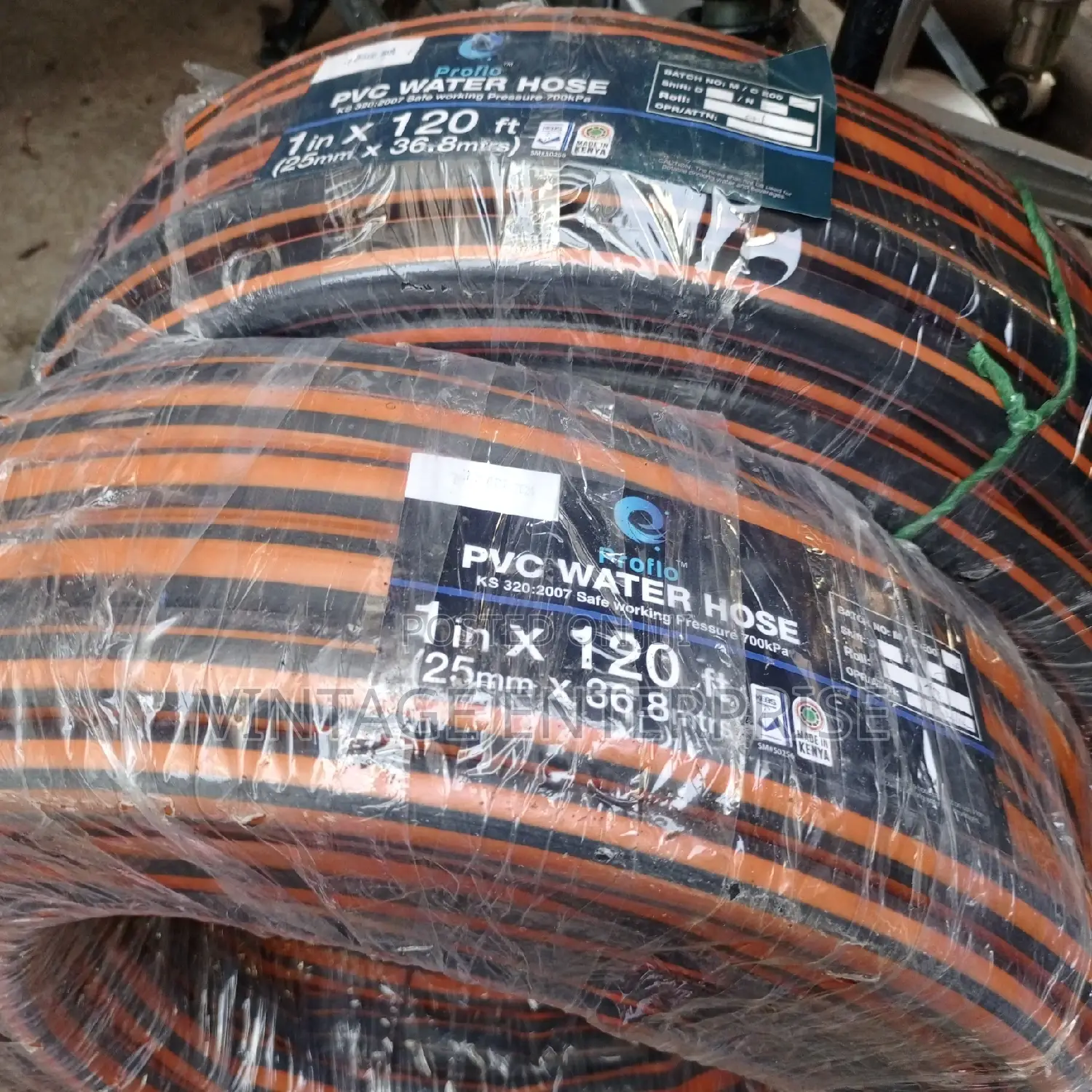 Zebra Hose-Pipes 1'120 Ft