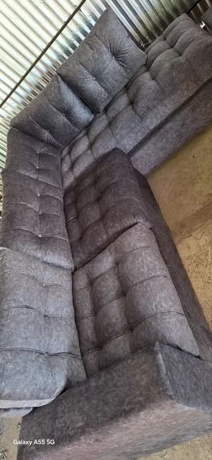 L Shaped Dark Grey