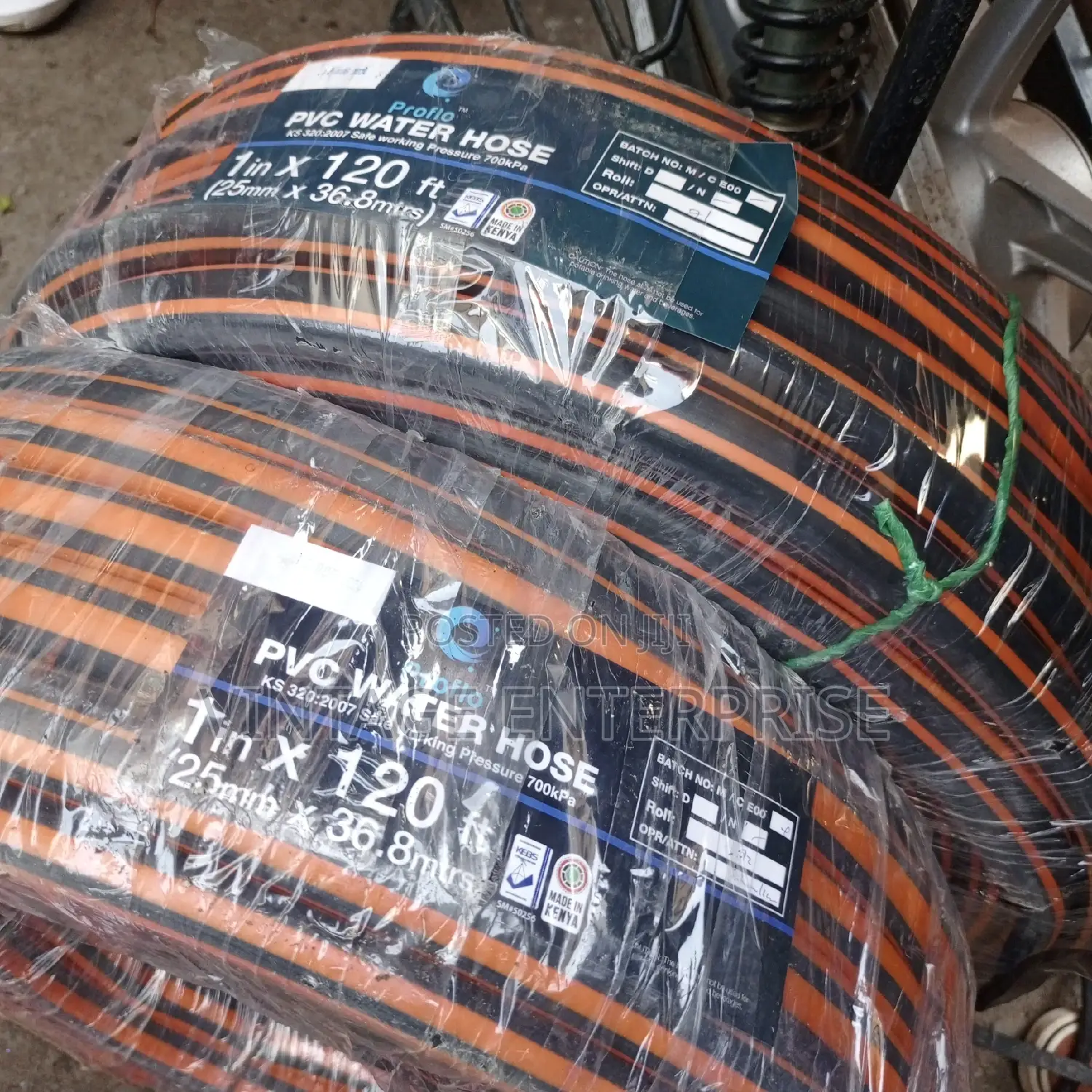 Hose-Pipes Zebra 1inch by 120 Ft